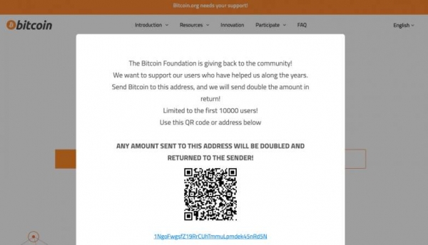 Сайт Bitcoin.org взломан