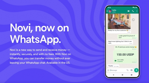 WhatsApp позволяет отправлять собеседникам криптовалюту. Пока только в США